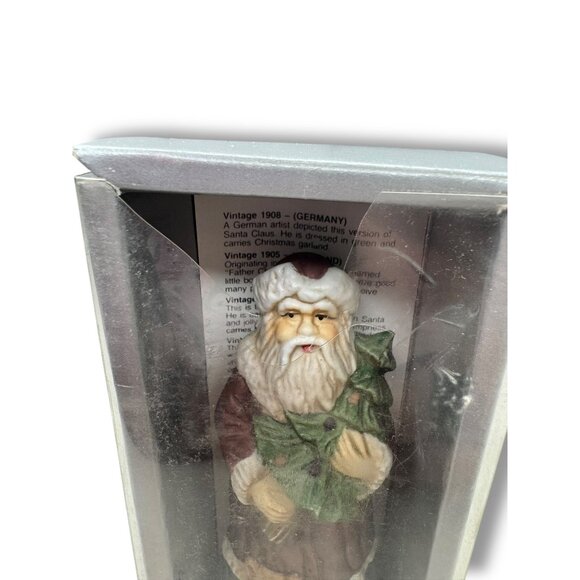 Caldor Stories 1904 Austria Santa Porcelain Figurine with Box 5” - Picture 2 of 6